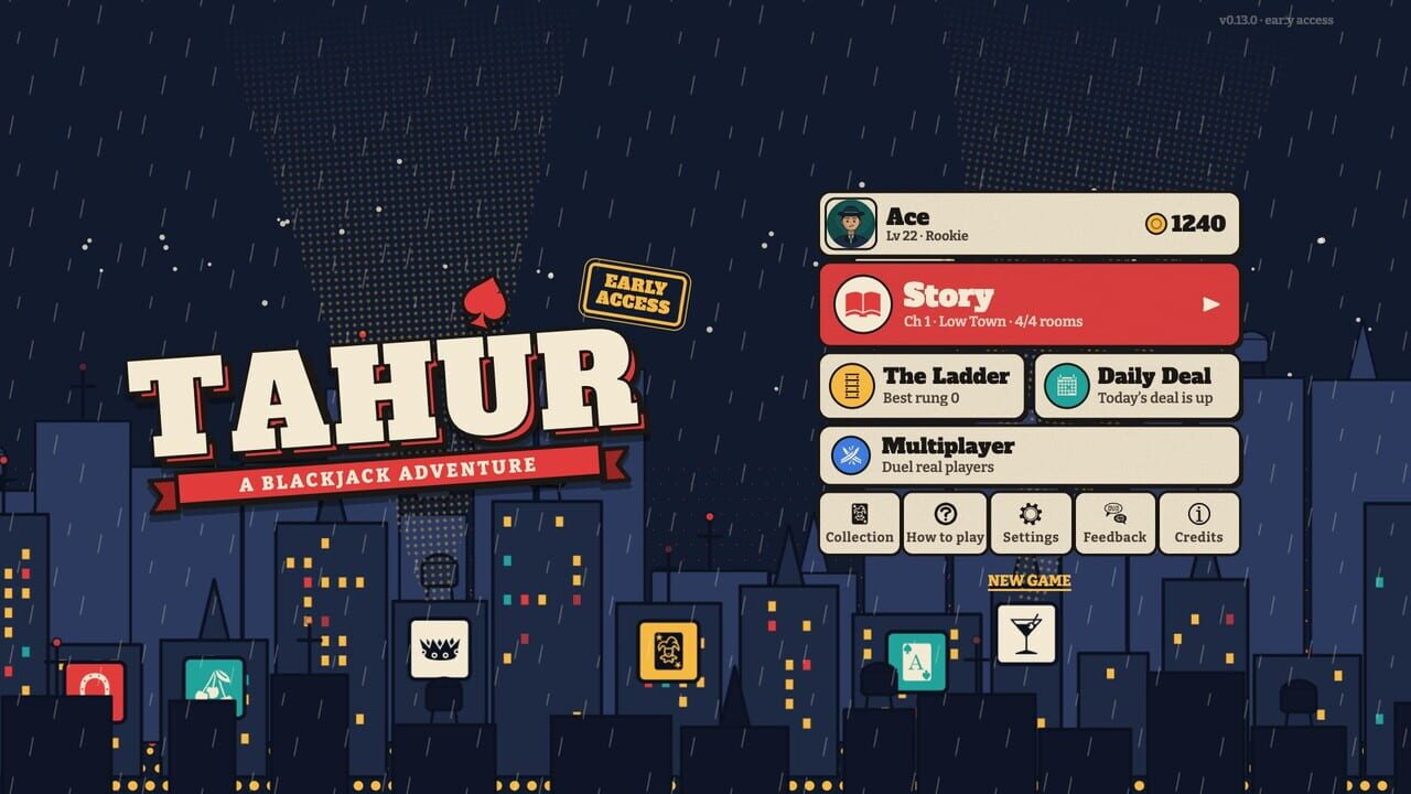 Tahúr: A Blackjack Adventure