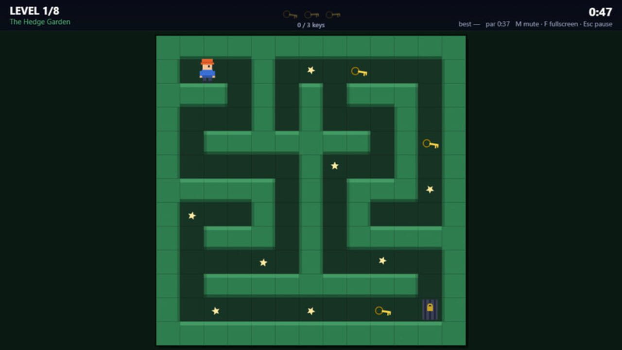 Austin Lost in Maze