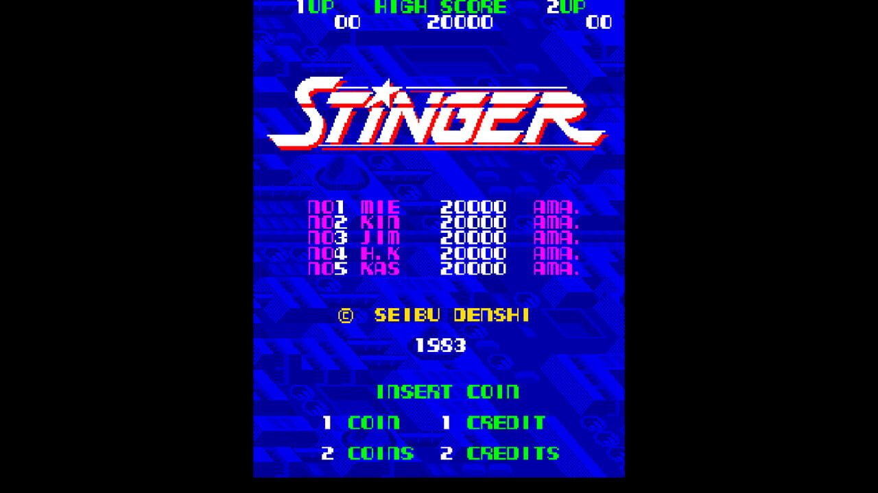 Arcade Archives 2: Stinger