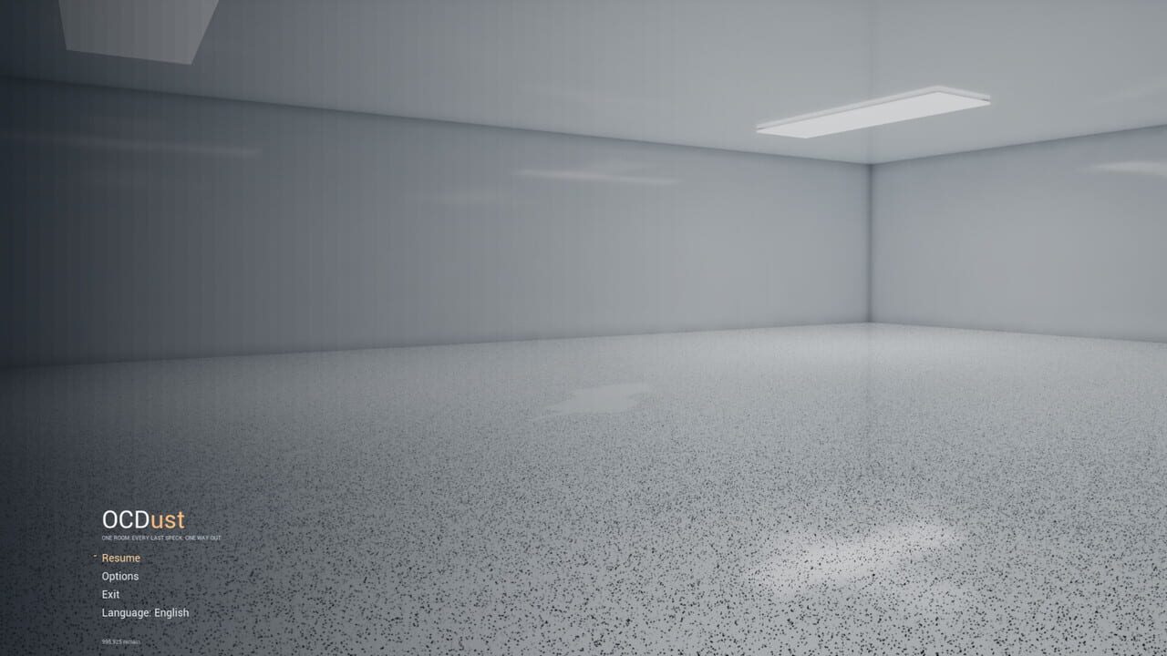 OCDust: One Room. Every Last Speck. One Way Out.