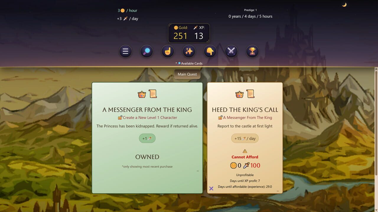 Fantasy Idle RPG