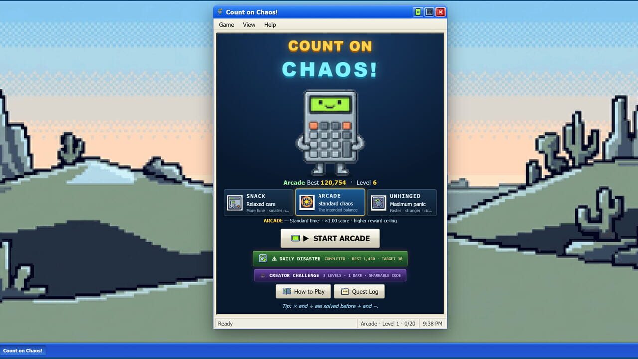Count on Chaos