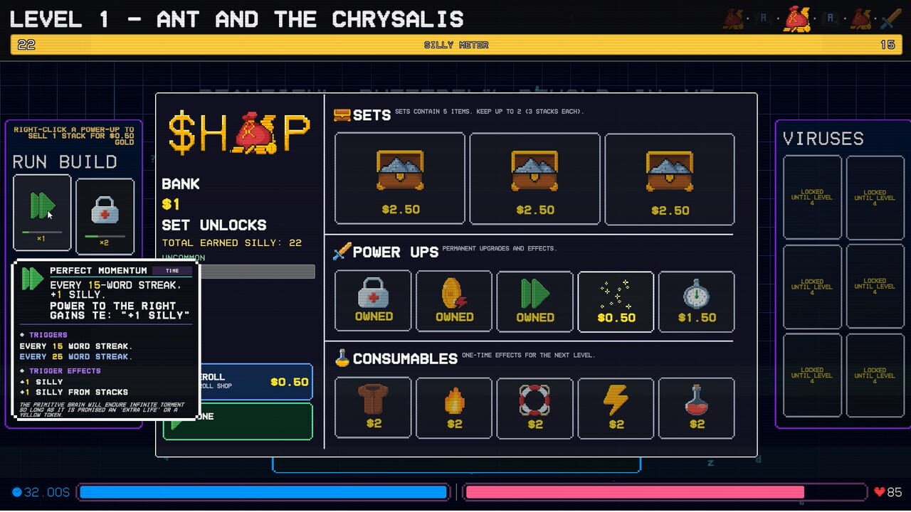 Silly Typing Game