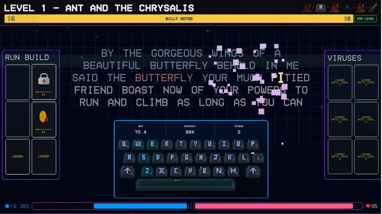Silly Typing Game
