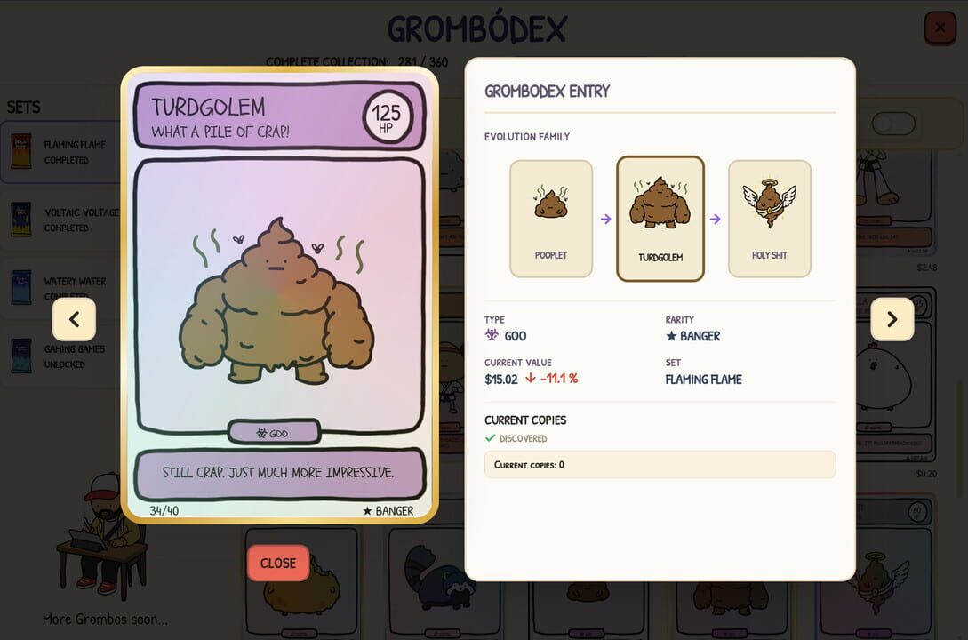 Grombo Card Shop Tycoon