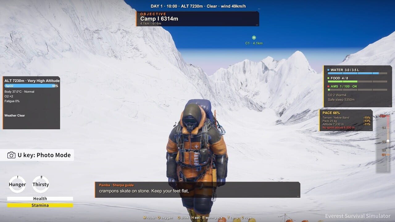 Everest: Survival Simulator