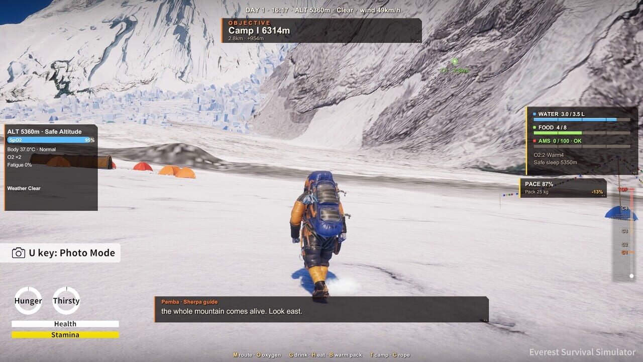 Everest: Survival Simulator