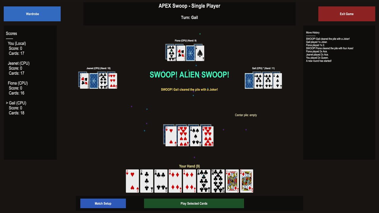 Apex Swoop: Card Game – Space Aliens Pack