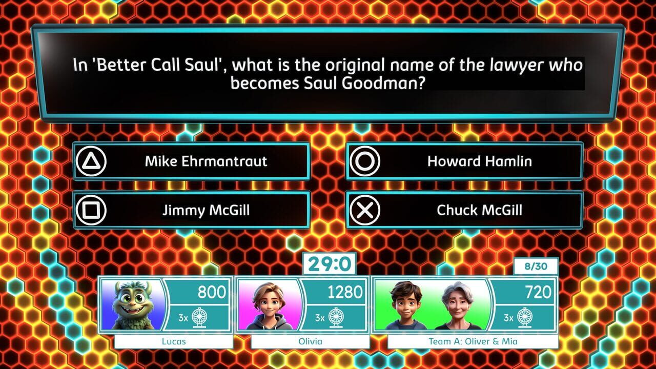 White Box Quiz