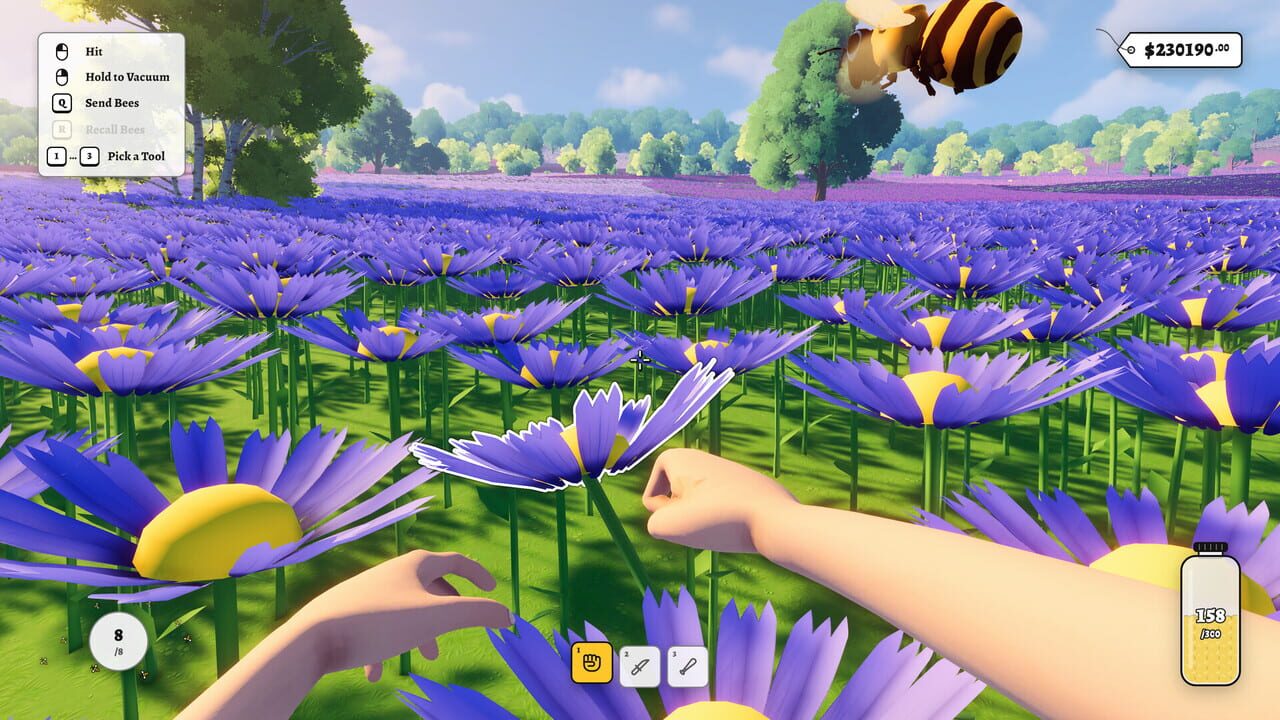 A Game About Bees, Flowers and Vacuum