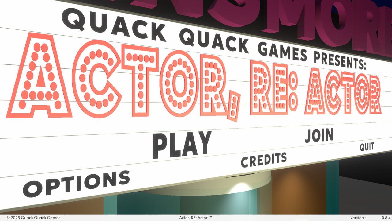 Actor, Re: Actor