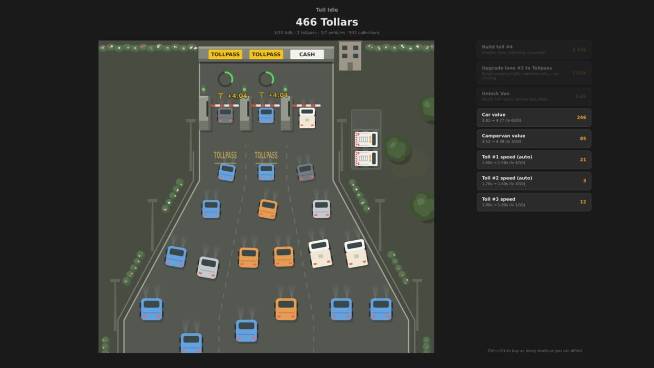 Toll Idle