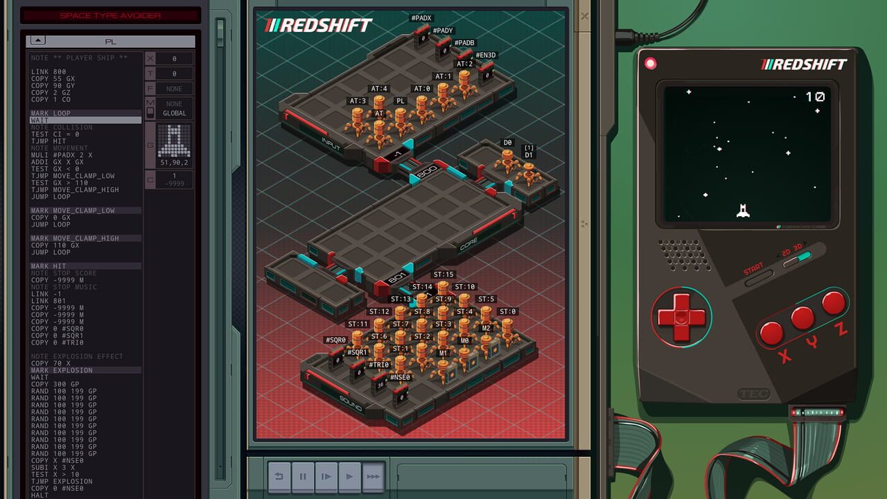 Exapunks: TEC Redshift Player