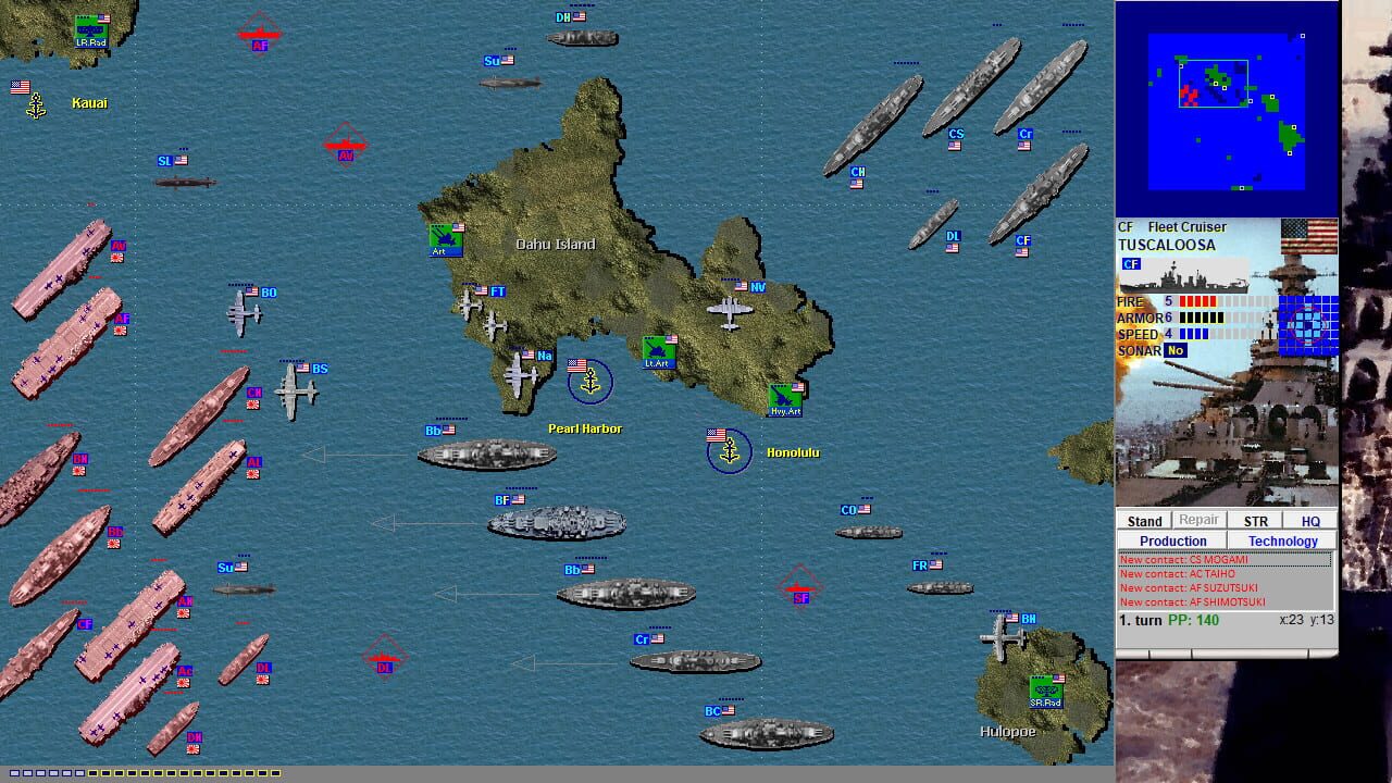 Battleships and Carriers: WW2 Battleship Game