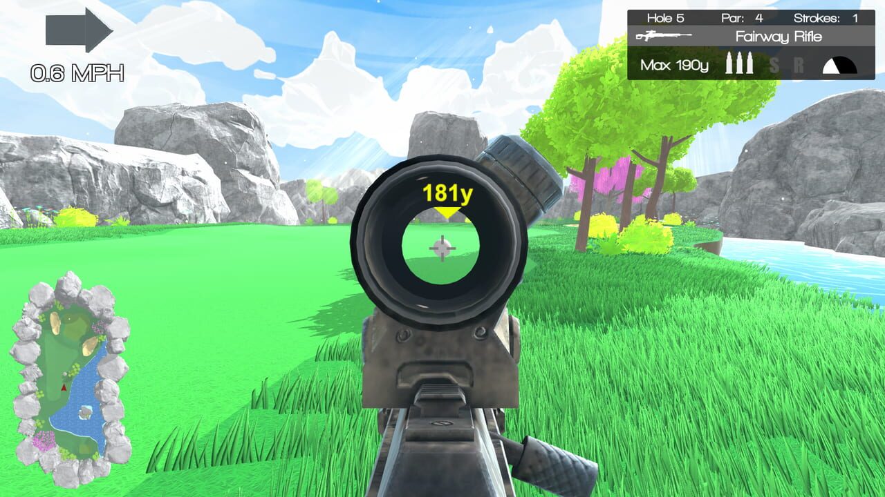 Nice Shot! The Gun Golfing Game