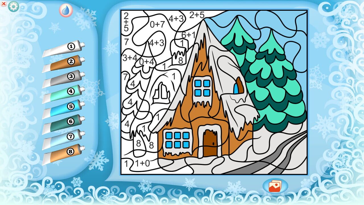 Color by Numbers – Christmas