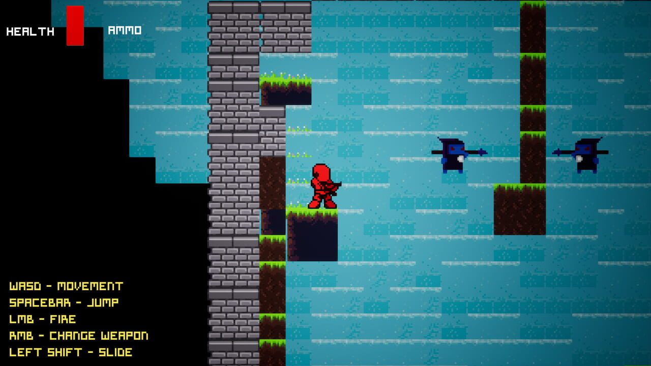 Pixel Robot Hunter