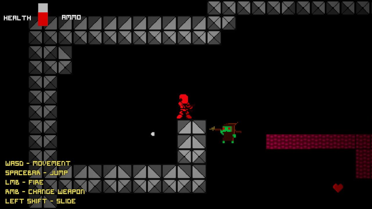 Pixel Robot Hunter