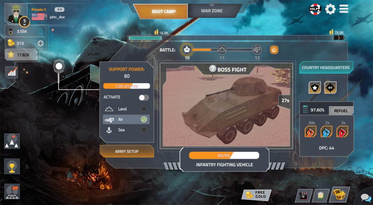 War Clicks