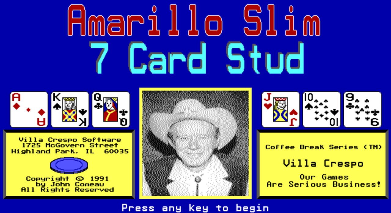 Amarillo Slim’s 7 Card Stud