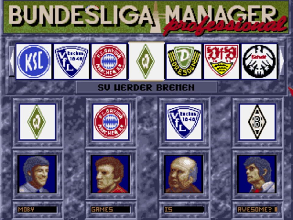 Bundesliga Manager Professional