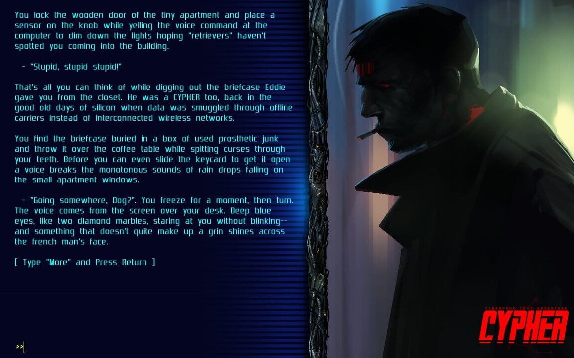 Cypher: Cyberpunk Text Adventure