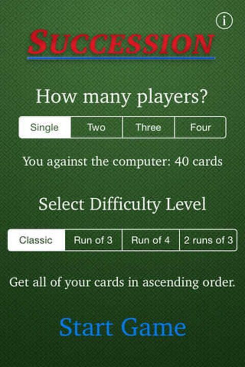 Succession – Rack-O style game