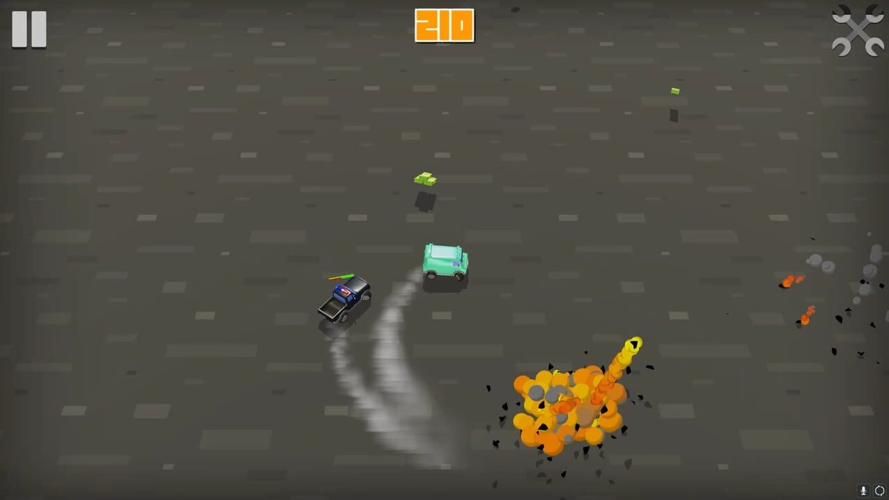 Explosive Pursuit