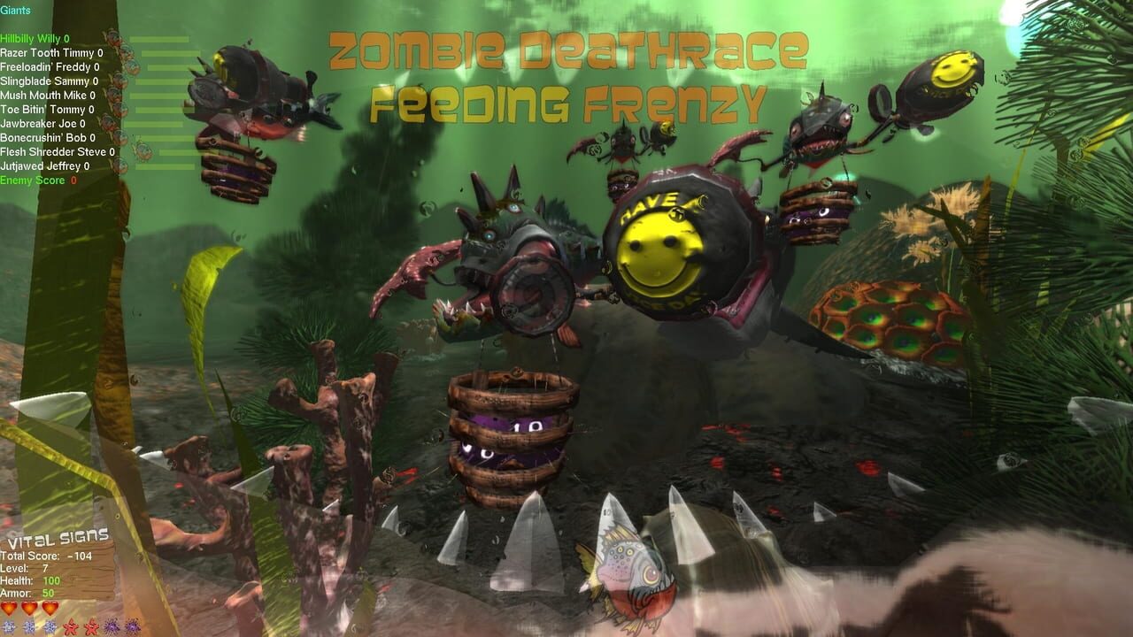 Zombie Deathrace Feeding Frenzy