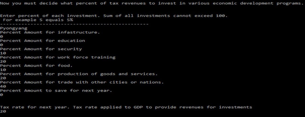 Area Cooperation Economic Simulation: North Korea (ACES)