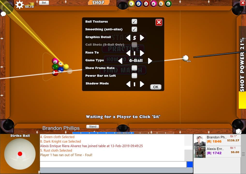 Flash Pool Game (8 Ball & 9 Ball)