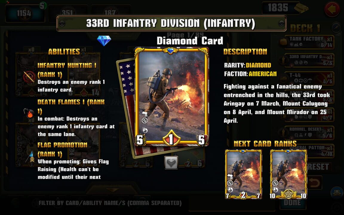 World War II: TCG