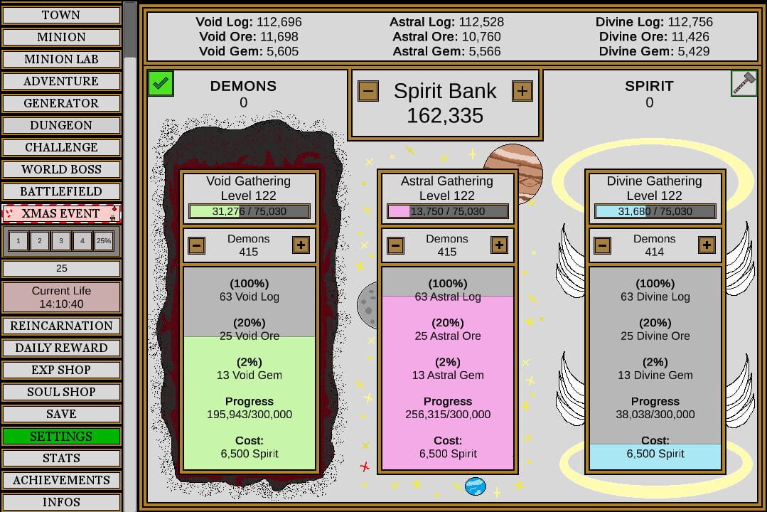 Wizard and Minion Idle