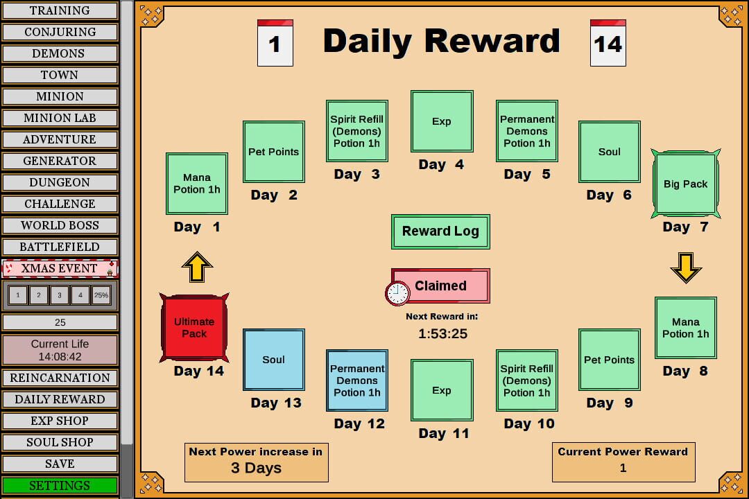 Wizard and Minion Idle