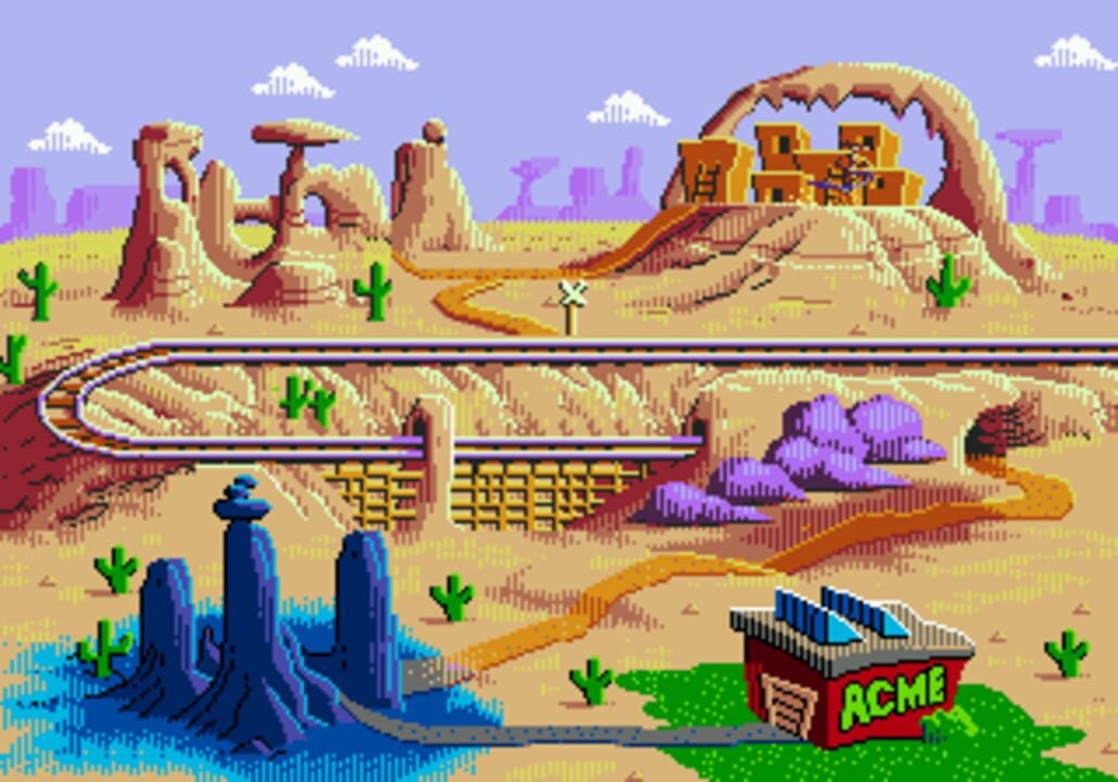 Desert Demolition Starring Road Runner and Wile E. Coyote