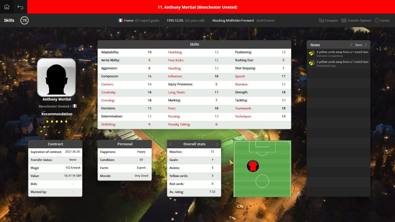 Global Soccer Manager 2019