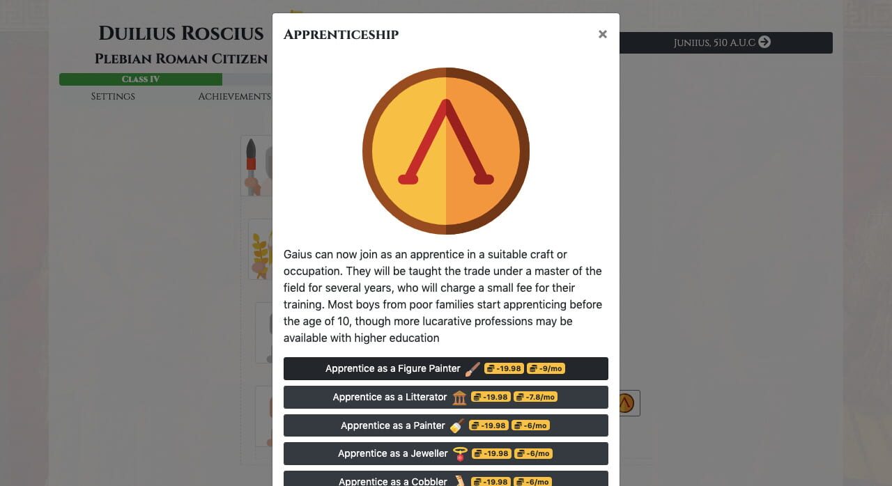 Citizen of Rome – Dynasty Ascendant