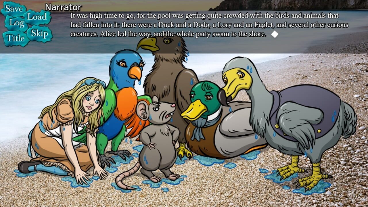 BRG’s Alice in Wonderland Visual Novel