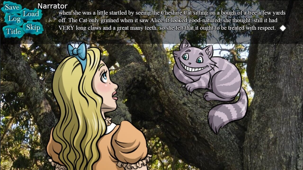 BRG’s Alice in Wonderland Visual Novel