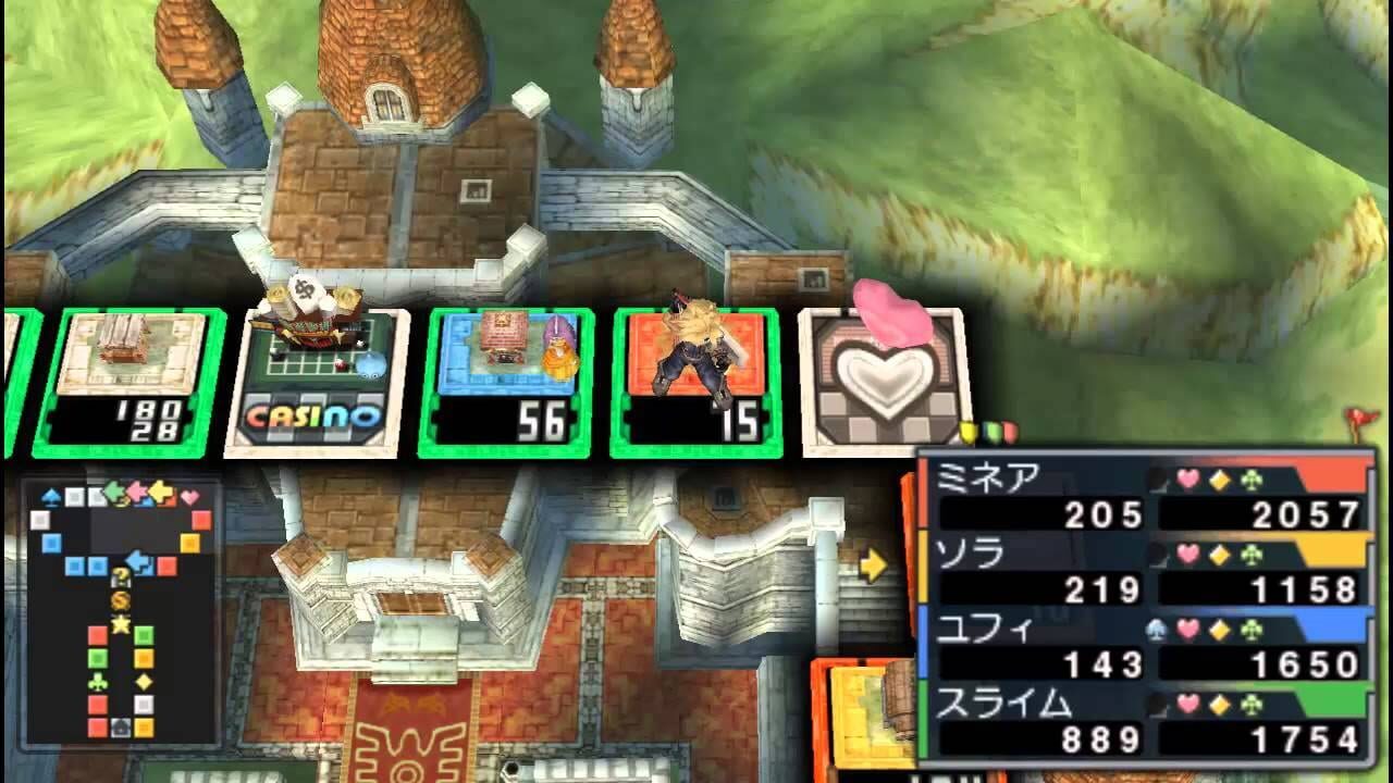 Dragon Quest & Final Fantasy in Itadaki Street Portable