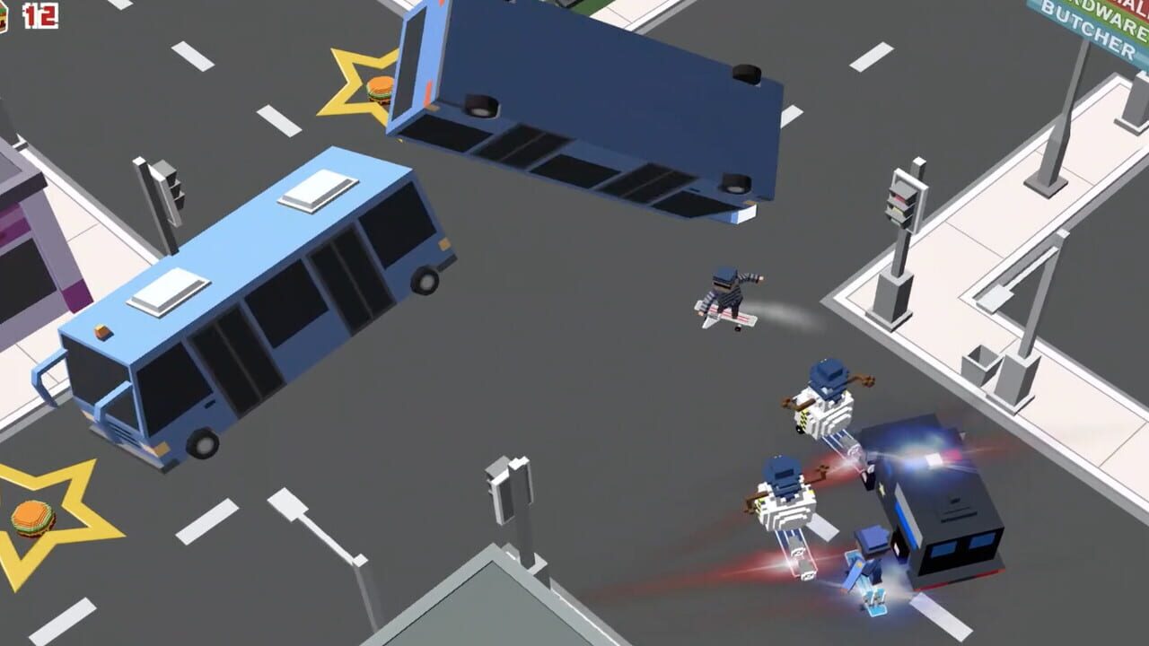 Funny Road Chase Simulator