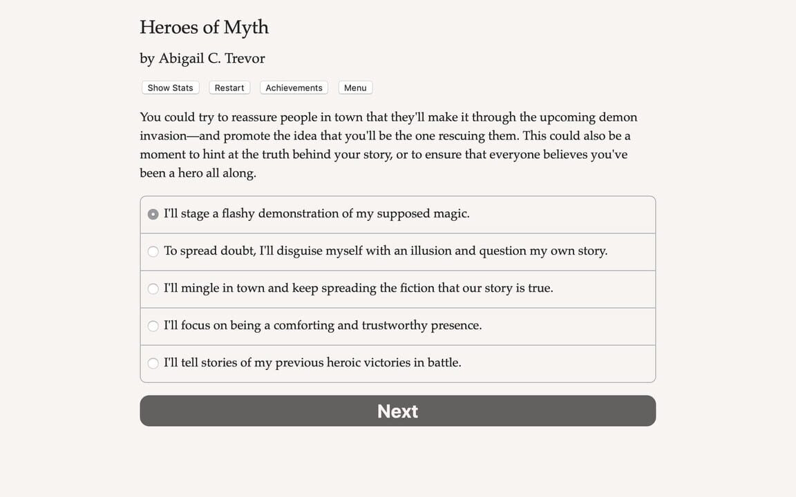 Heroes of Myth