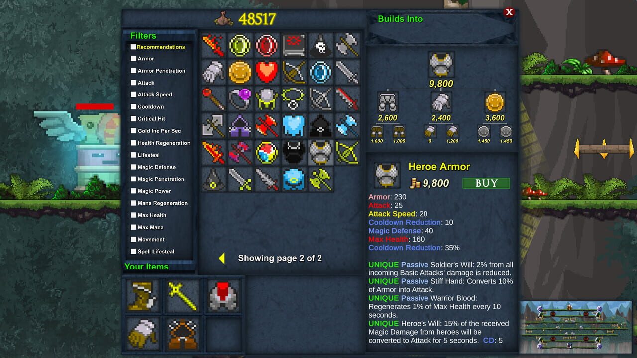 Gladom: The 2D MOBA in Pixel Art