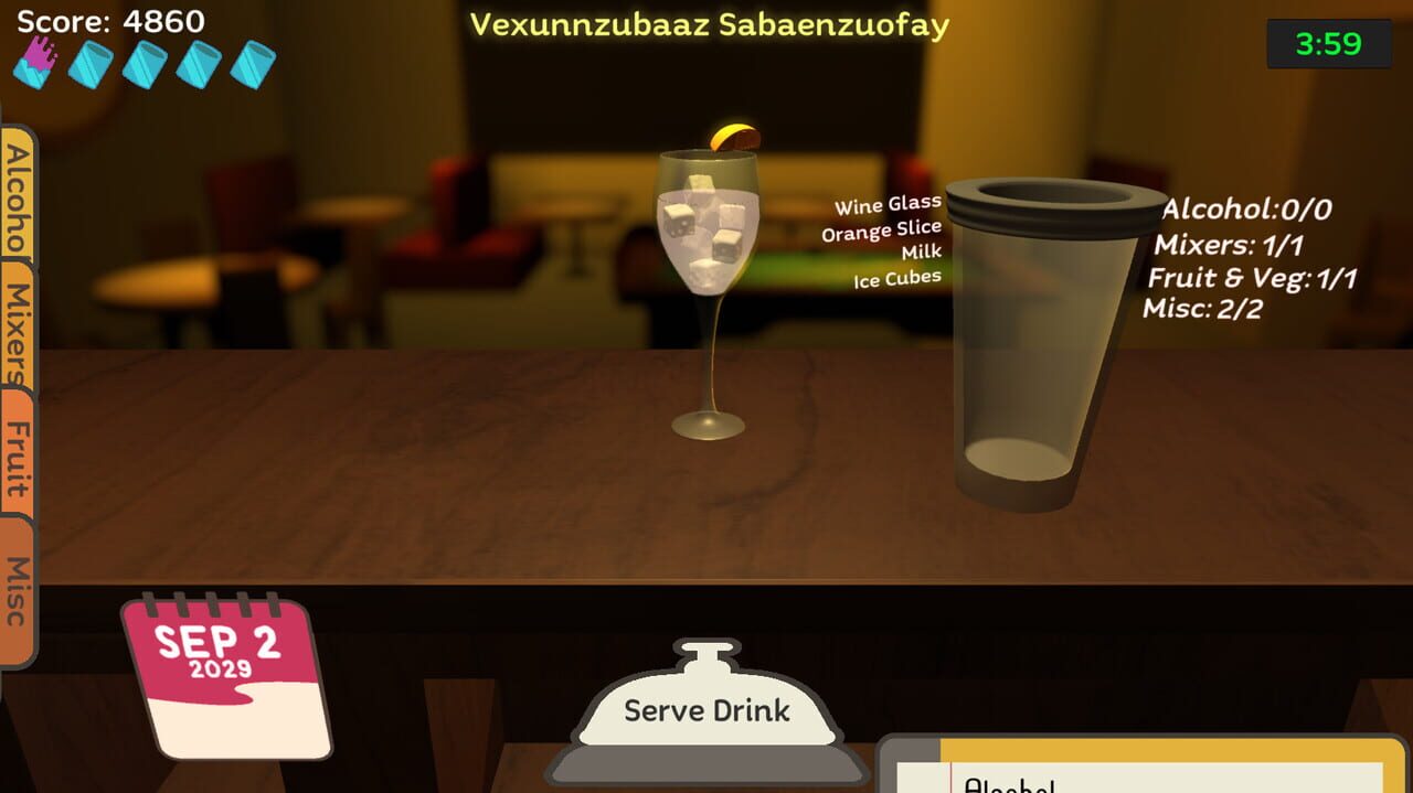 Uh Oh Bartender