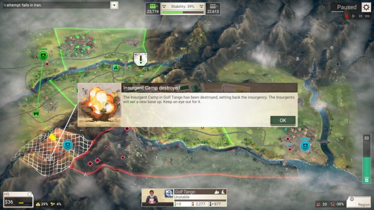 Rebel Inc: Escalation