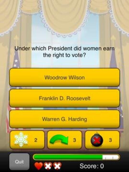 Presidents Quizzer