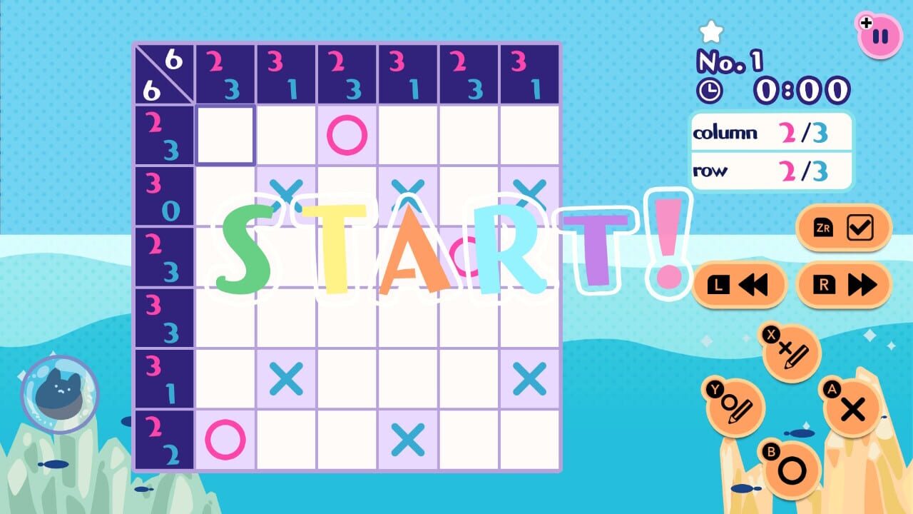 OX Logic Puzzle 1000!