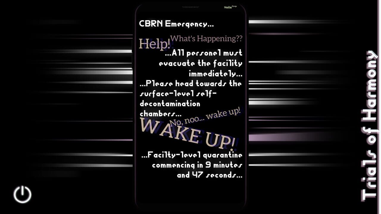 Trials of Harmony ~ Experimental Visual Novel