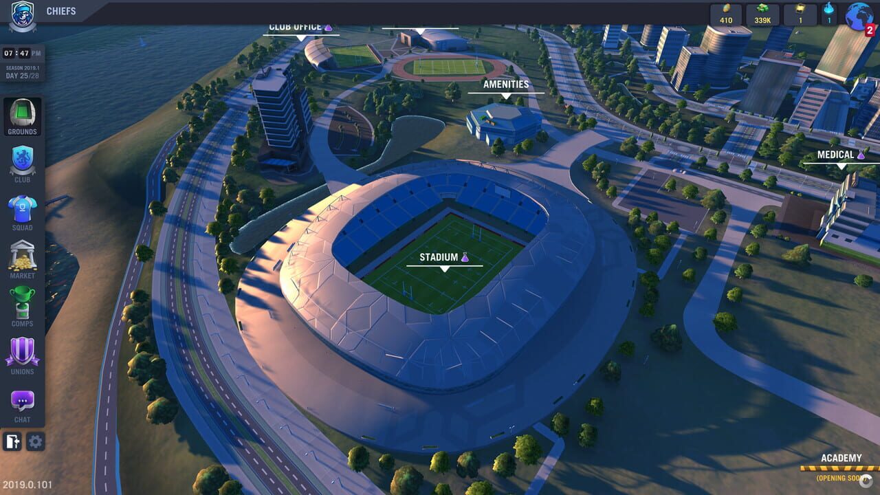 Blackout Rugby Manager