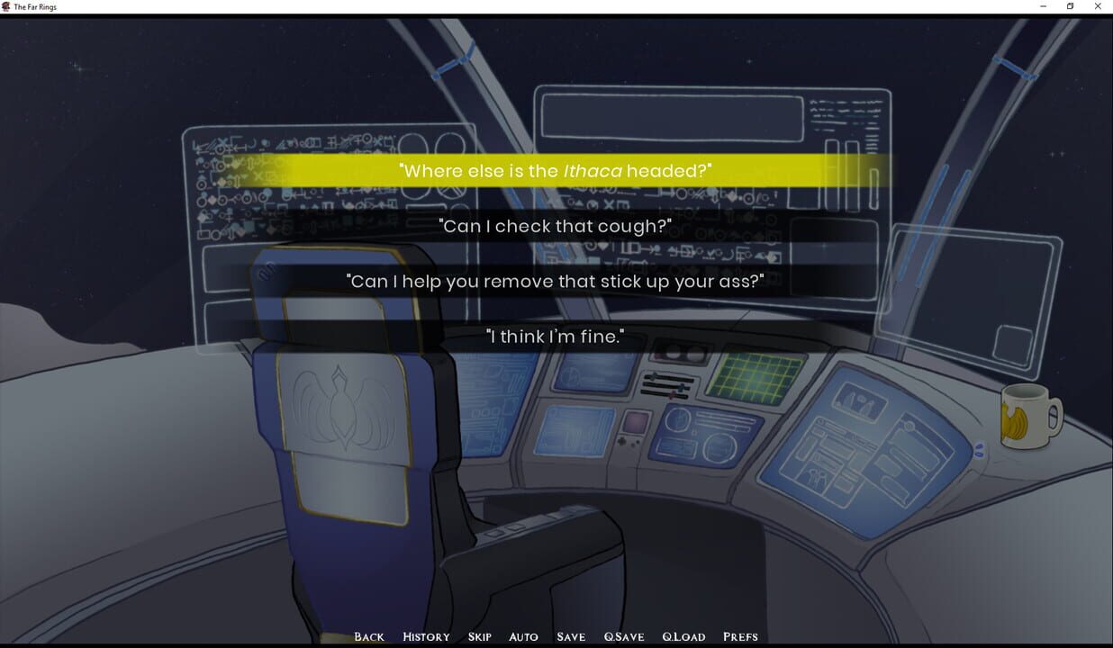 The Far Rings: A Space Opera Visual Novella